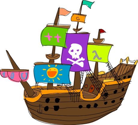 wow this is pretty much the gayest pirate ship ever